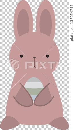 復活節彩蛋和兔子 137054733