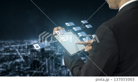 Blockchain Data Structure and Cryptographic Security Chain Vouch 137055003