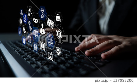 Online auction concept for digital bidding and sales Entice Online auction concept for digital bidding and sales Entice 137055200