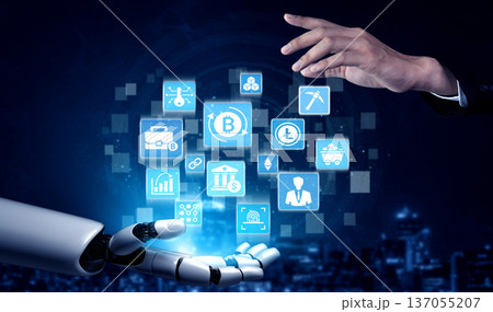 AI Cryptocurrency and Blockchain Technology for Digital Finance Entice 137055207