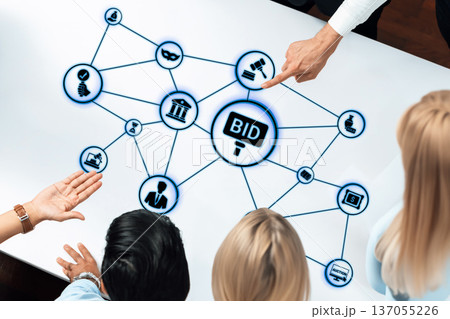 Online auction concept for digital bidding and sales Entice Online auction concept for digital bidding and sales Entice 137055226