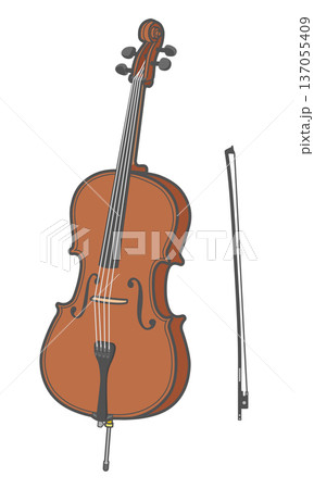 チェロのアイコン 137055409
