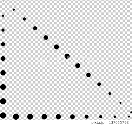 Geometric shapes dots line. Element for design Geometric shapes dots line. Element for design 137055798