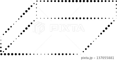 Geometric shapes dots line. Element for design Geometric shapes dots line. Element for design 137055881