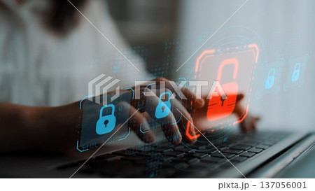 Cybersecurity Breach Highlighting Data Vulnerability Marrow Cybersecurity Breach Highlighting Data Vulnerability Marrow 137056001