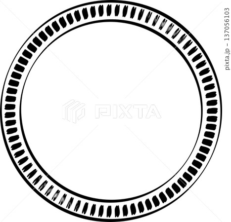 Circle frame brush Circle frame brush 137056103