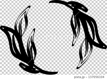Circle frame brush Circle frame brush 137056104