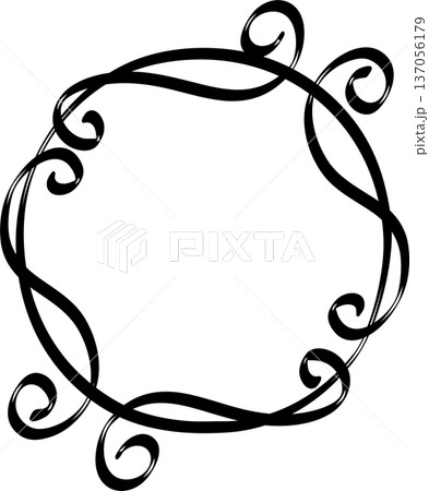 Circle frame brush Circle frame brush 137056179