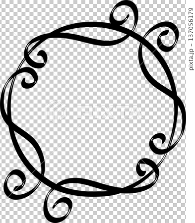 Circle frame brush Circle frame brush 137056179
