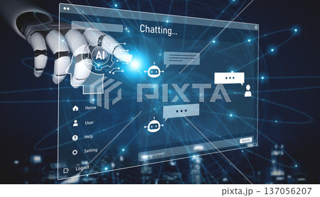 AI-assisted image generator interface with prompt-based creation Vouch AI-assisted image generator interface with prompt-based creation Vouch 137056207