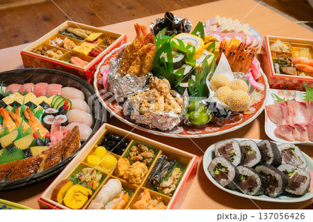 正月のごちそう 137056426