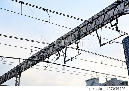 鉄道架線　 137056902