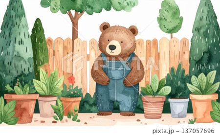 bear, reading, book, garden, flowers, butterflies, watercolor, nature, peaceful, tranquil, whimsical, playful, outdoor, serenity, joy, cute, dreamy, nature-inspired, spring, vibrant, cheerful, garden bear, reading, book, garden, flowers, butterflies, watercolor, nature, peaceful, tranquil, whimsical, playful, outdoor, serenity, joy, cute, dreamy, nature-inspired, spring, vibrant, cheerful, garden 137057696