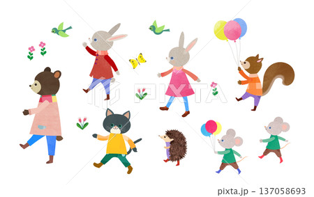 かわいい動物 137058693