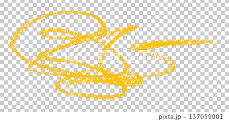 yellow pencil strokes isolated on transparent background yellow pencil strokes isolated on transparent background 137059901