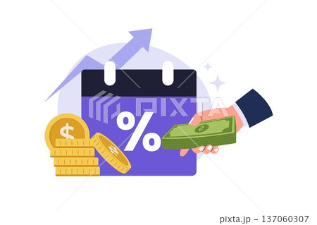 Dividend Yield Concept with Hand Receiving Cash Dividend Yield Concept with Hand Receiving Cash 137060307