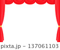 すこし可愛い緞帳フレーム 137061103