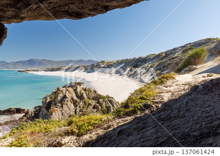 Sunny Atlantic coast in South Africa Sunny Atlantic coast in South Africa 137061424