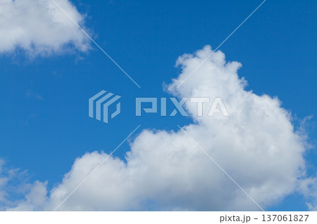 Sunny sky with clouds 137061827