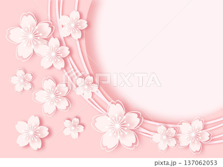 桜の花の背景 桜の花の背景 137062053