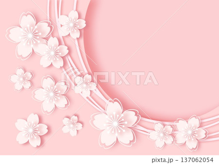 桜の花の背景 137062054