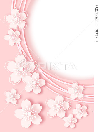 桜の花の背景 137062055