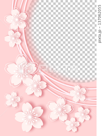 桜の花の背景 137062055