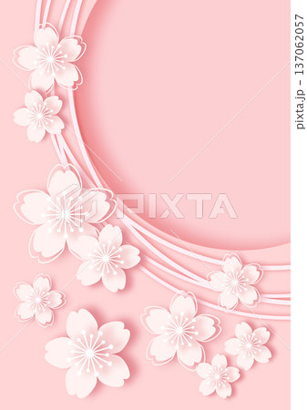 桜の花の背景 桜の花の背景 137062057