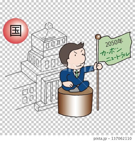 2050年カーボンニュートラル宣言 137062110