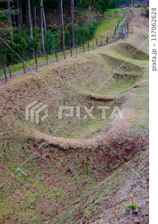 山中城　障子堀 137062628