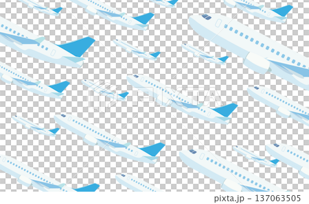 背景中有很多飛機水平上升 背景中有很多飛機水平上升 137063505