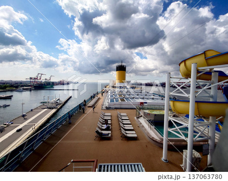 Tokyo Harbor Cruise Deck View Tokyo Harbor Cruise Deck View 137063780