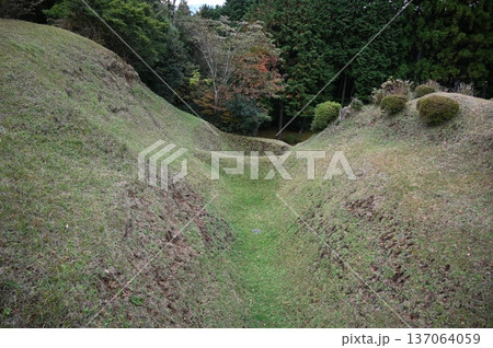 山中城 二ノ丸堀 三島市 山中城 二ノ丸堀 三島市 137064059