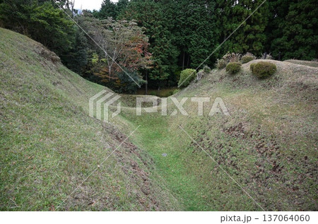 山中城 二ノ丸堀 三島市 山中城 二ノ丸堀 三島市 137064060