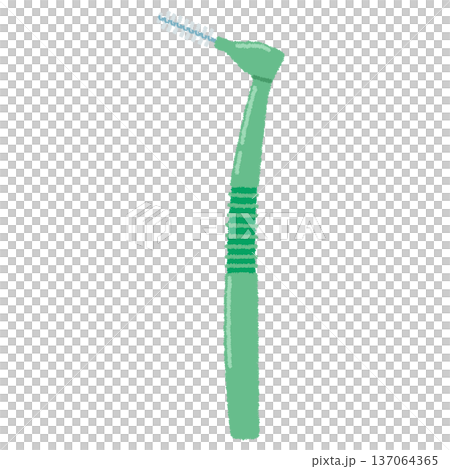 歯間ブラシのイラスト 137064365