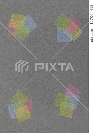 和紙アート【背景素材】 137064412