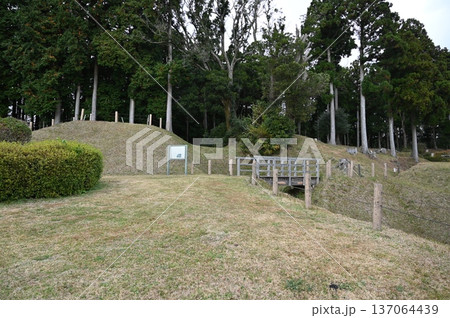 山中城 本丸西堀 本丸西橋 三島市 山中城 本丸西堀 本丸西橋 三島市 137064439