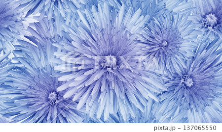 Seamless yellow floral background. Flower dandelion and petals peonies. Close up. Seamless yellow floral background. Flower dandelion and petals peonies. Close up. 137065550