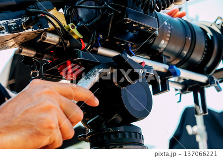 Behind the scenes of a movie. Behind the scenes of a movie. 137066221