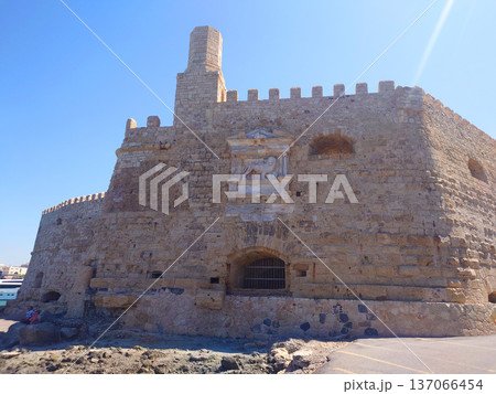 Historic Architecture Venetian Fortress Heraklion Crete Greece Historic Architecture Venetian Fortress Heraklion Crete Greece 137066454