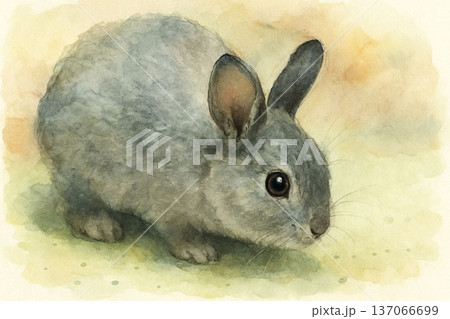 可愛いうさぎ 137066699