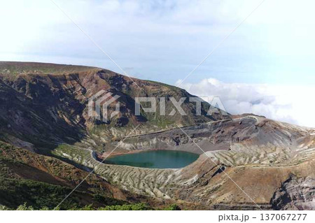 御釜　お釜　蔵王 137067277