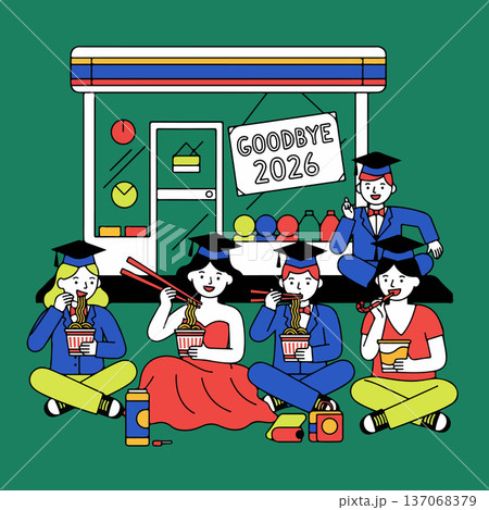 Graduation Celebration with Ramen Graduation Celebration with Ramen 137068379