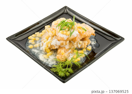 pangasius under corns sauce pangasius under corns sauce 137069525