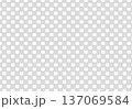 猫ドット背景素材　灰色 137069584
