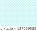 猫ドット背景素材　水色 137069589