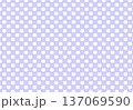 猫ドット背景素材　紫色 137069590