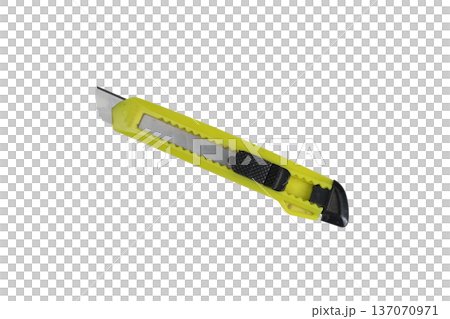 a yellow cutter a yellow cutter 137070971
