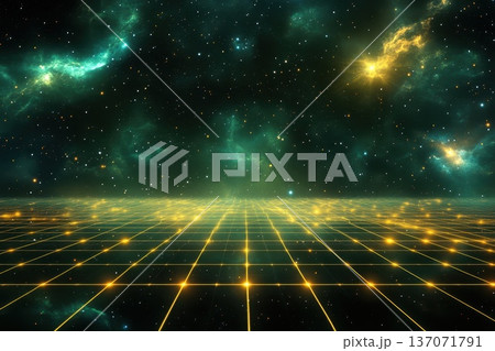 High Resolution Digital Terrain Infused With Stars And Cosmic Elements in Space High Resolution Digital Terrain Infused With Stars And Cosmic Elements in Space 137071791