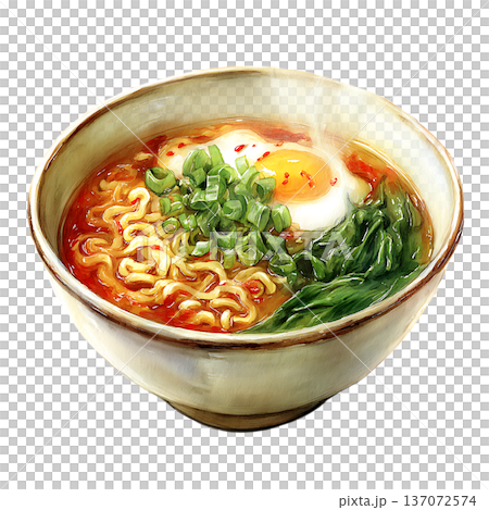 chicken soup with shrimps 137072574